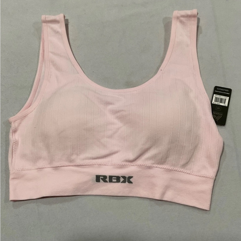 RBX Women’s Pink Color Padded Bra Size M